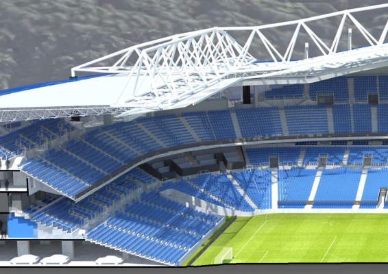 ¡Un espectáculo! Las primeras imágenes del nuevo estadio Anoeta tras las obras