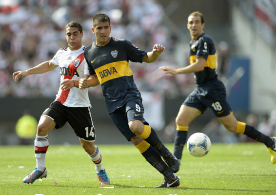 River Plate y Boca Juniors empataron 2-2, Clásico Argentino