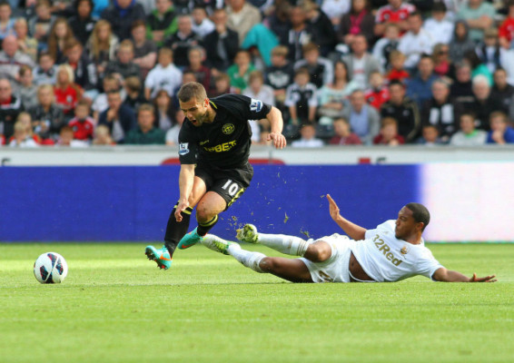 Imágenes de la Premier League de Inglaterra.