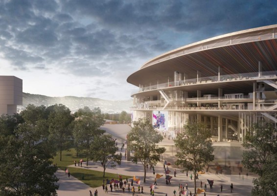 ¡ESPECTACULAR! Así planea Barcelona que sea su nuevo Camp Nou