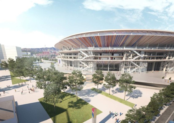 ¡ESPECTACULAR! Así planea Barcelona que sea su nuevo Camp Nou