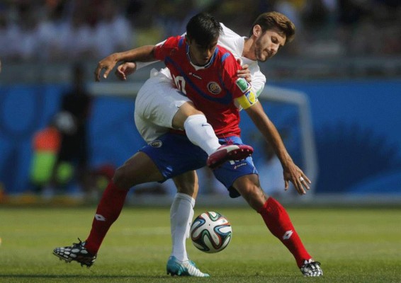 Una sorprendente Costa Rica despide a Inglaterra del mundial Brasil 2014.