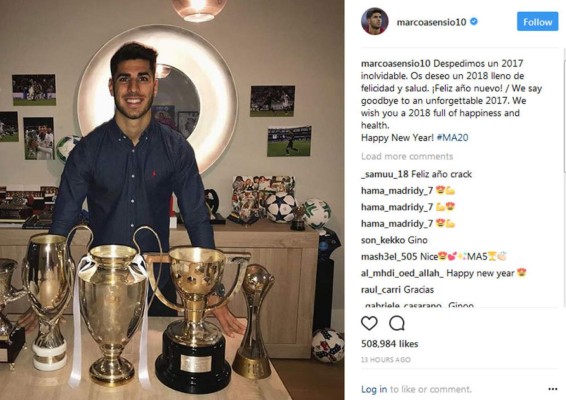 Así recibieron el 2018 las grandes estrellas del fútbol