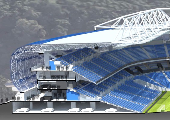 ¡Un espectáculo! Las primeras imágenes del nuevo estadio Anoeta tras las obras