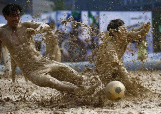 Conocé los lugares más raros del mundo para hacer deporte