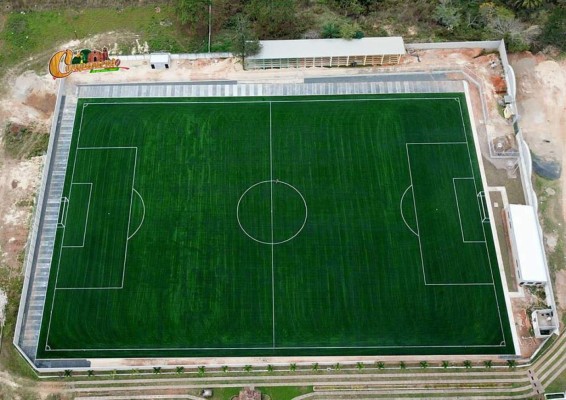 El nuevo y bonito estadio que se inaugurará en Campamento, Olancho