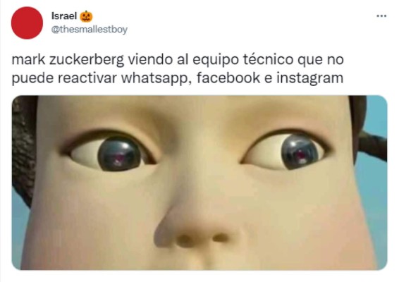 ¡Te vas a morir de risa! Los memes que está dejando la caída mundial de Facebook, Instagram y Whatsapp