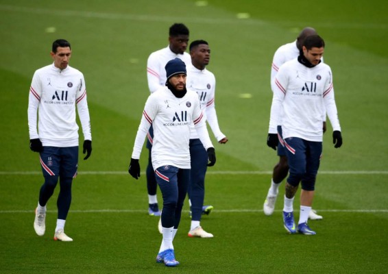 De acérrimos rivales a practicar juntos: así fue el reencuentro de Sergio Ramos con Messi en el entreno del PSG