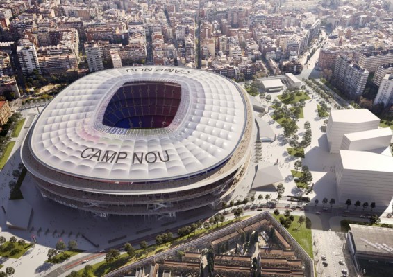 ¡ESPECTACULAR! Así planea Barcelona que sea su nuevo Camp Nou