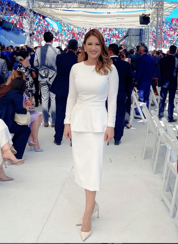 Guapísimas: así lucieron las bellas presentadoras que asistieron a la toma de posesión de la Presidenta Xiomara Castro