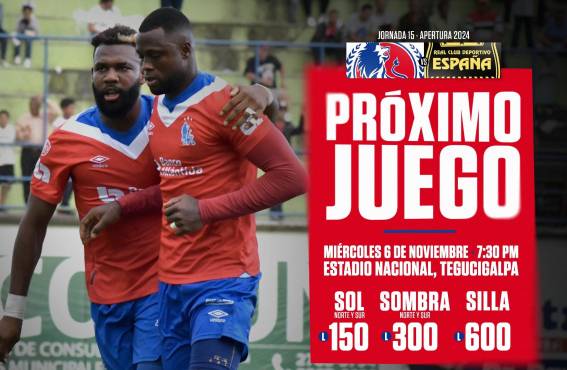 Olimpia busca el liderato y define precios para el clásico ante el Real España en el estadio Nacional Chelato Uclés