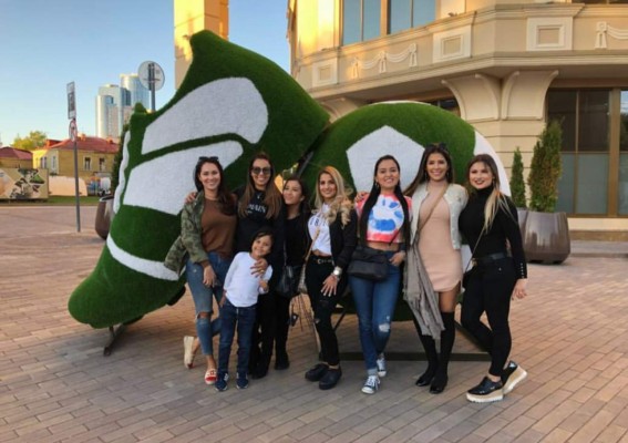 Andrea Salas celebró su cumpleaños junto a Keylor Navas en pleno mundial