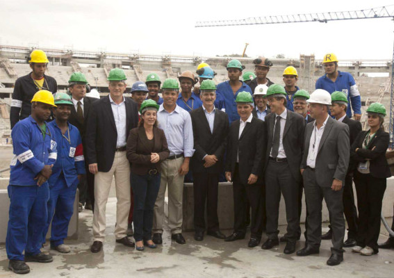 Avances para Mundial-2014 tras visita a Curitiba, Rio y Sao Paulo.