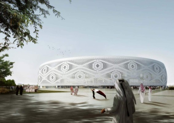 ¡A cuatro años! Así lucen los estadios que están en construcción para el Mundial de Qatar 2022&nbsp;&nbsp;