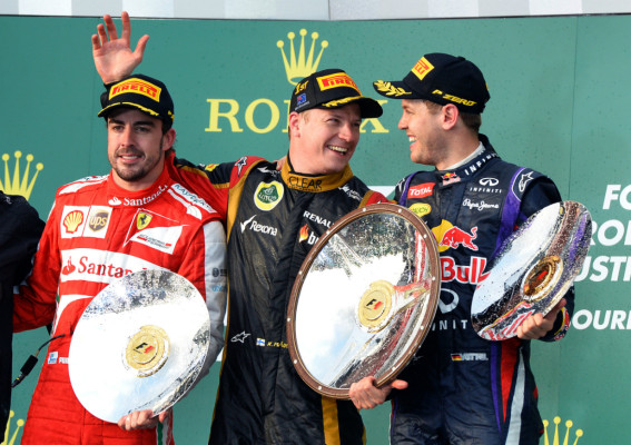 Kimi Raikkonen (Lotus) se convirtió en el primer líder del Mundial de Fórmula Uno