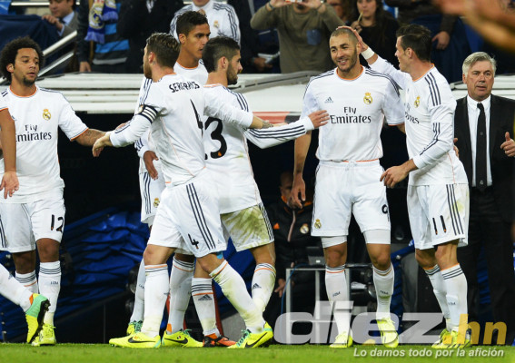 Real Madrid dan paliza al Sevilla