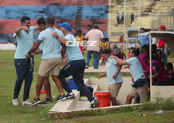 CURIOSO: El festejo del Motagua, un gran gesto de Marathón y Noel Valladares
