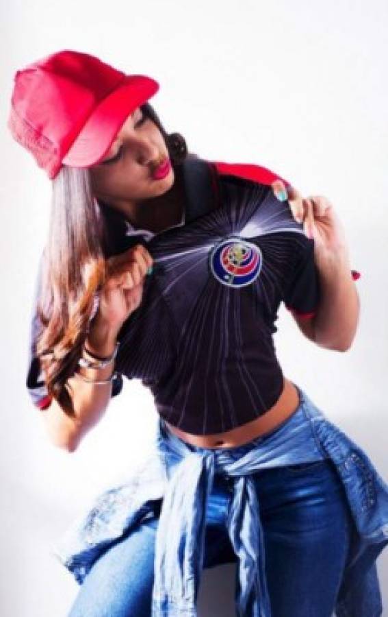 Dorelyn Rojas, la hermosa modelo tica que se emociona con el Mundial de Rusia