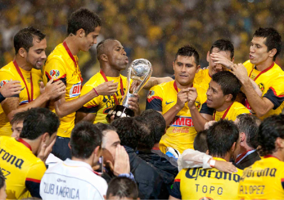 América, campeón del fútbol de Mexico.