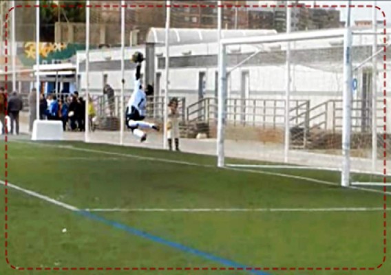 Así juega José Manuel, el niño al que comparan con Keylor Navas