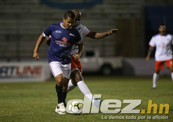 Fotos: El show de las Leyendas de Olimpia y Motagua en el estadio Nacional
