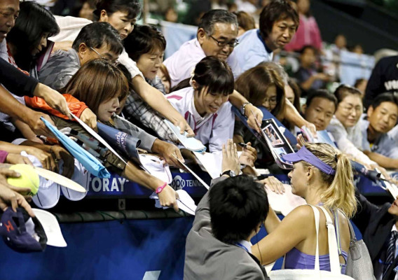 Japón se luce con el Abierto Pan Pacífico de Tenis.