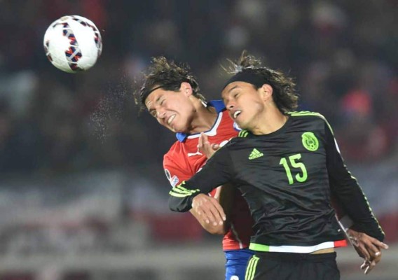 Imágenes del partidazo entre Chile-México