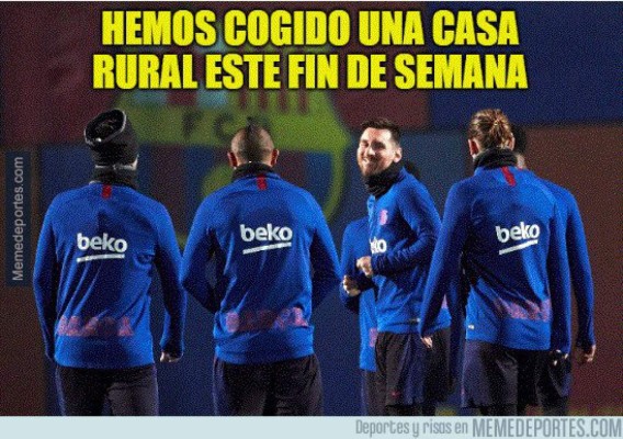 Los otros memes donde humillan a Messi y al Barcelona tras caer ante el Atlético de Madrid