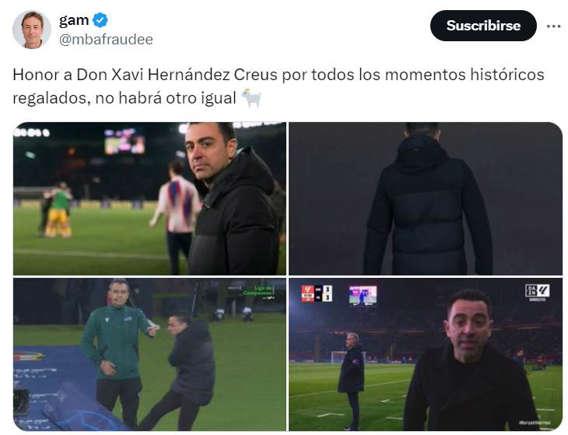 Barcelona despidió a Xavi: los memes estallan contra el técnico tras su polémica salida