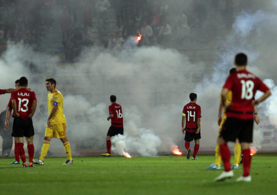 Imágenes de las eliminatorias de la Eurocopa 2012.