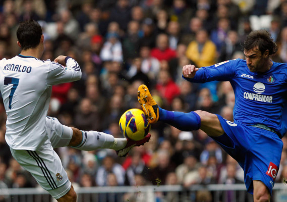 El Real Madrid golea al Getafe antes del clásico.