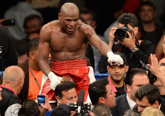 Mayweather vs Cotto, en imágenes