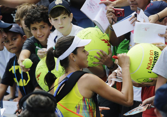 Imágenes del Abierto de Estados Unidos.