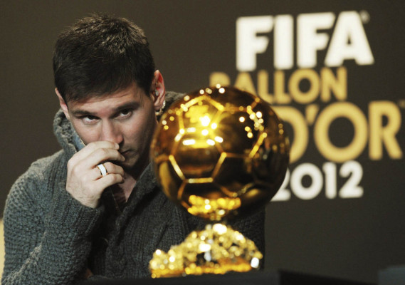 La gala de la entrega del Balón de Oro