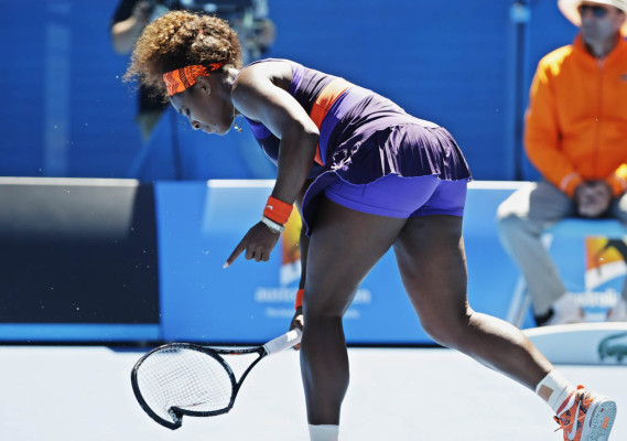 Stephens tumba a Serena.