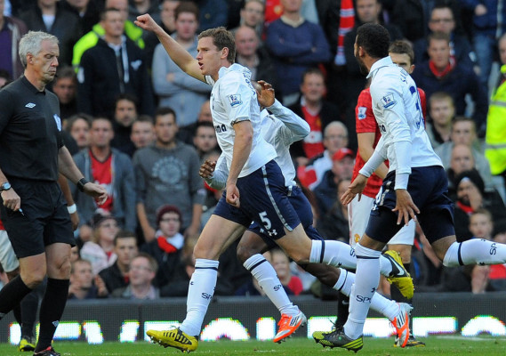 Manchester United y Tottenham en imágenes.