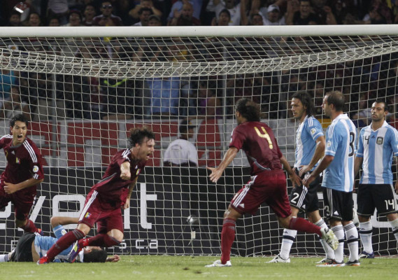 Las mejores imágenes de la eliminatoria Sudamericana.