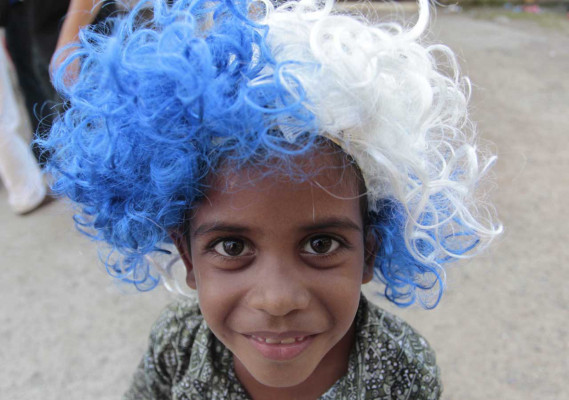 Fiesta catracha en el estadio Olímpico