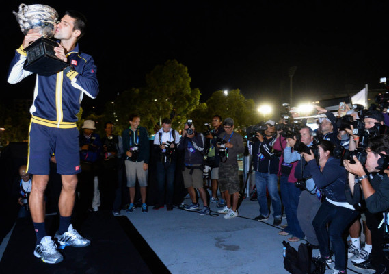 Novak Djokovic, campeón en Australia.