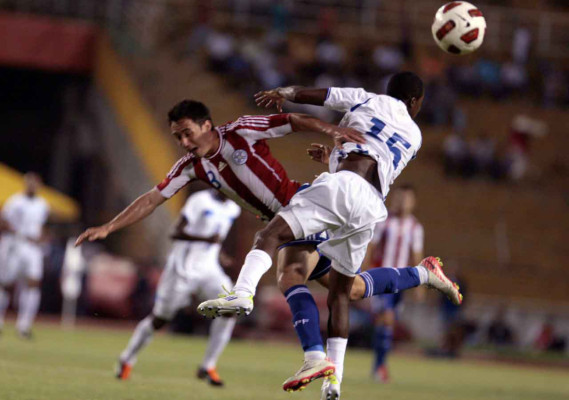 El amistoso Honduras-Paraguay en el Olímpico