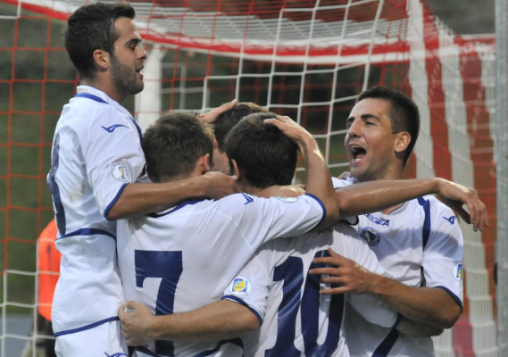 Las mejores imágenes eliminatorias europeas para Brasil 2014