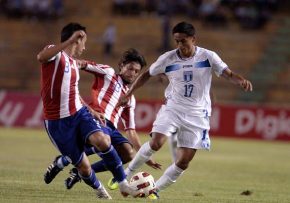 El amistoso Honduras-Paraguay en el Olímpico