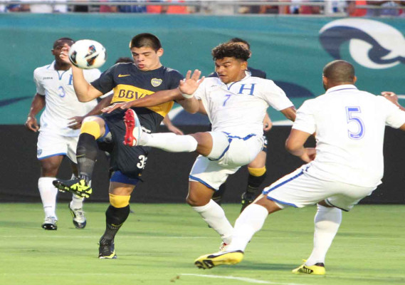 Honduras cumplió ganándole a Boca‎ Juniors.