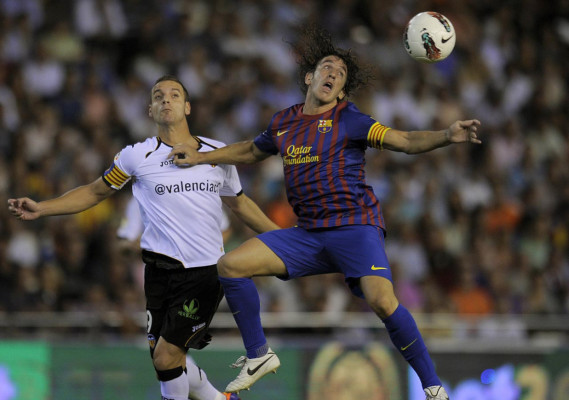 Valencia empata con el Barça y lidera la Liga española