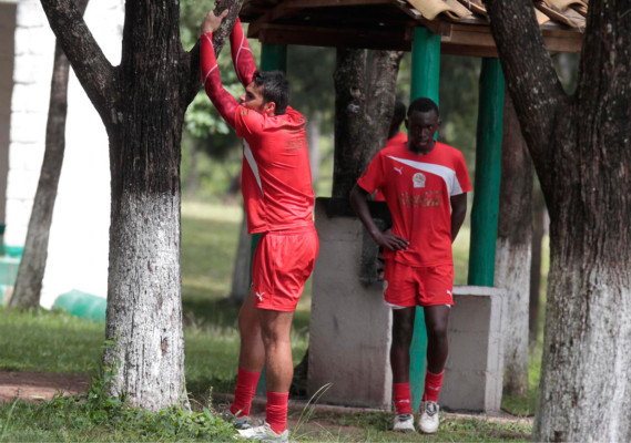 Sufrimiento en el entrenamiento de Olimpia