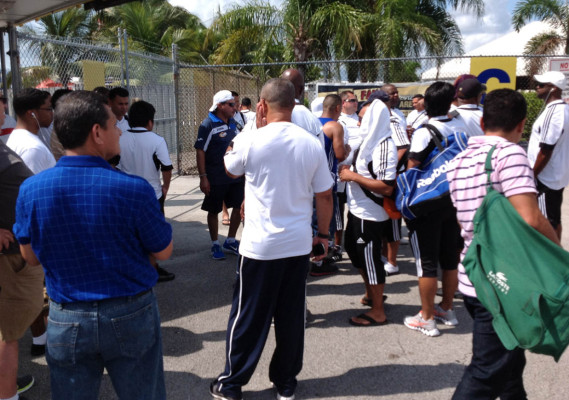 Torneo de hondureños en Miami.