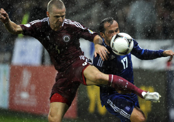 Las mejores imágenes eliminatorias europeas para Brasil 2014