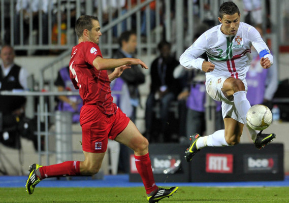 Las mejores imágenes eliminatorias europeas para Brasil 2014