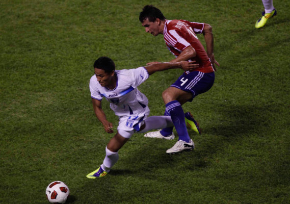 El amistoso Honduras-Paraguay en el Olímpico
