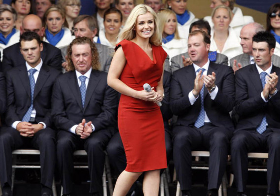 Imágenes de la cantante francesa Katherine Jenkins.